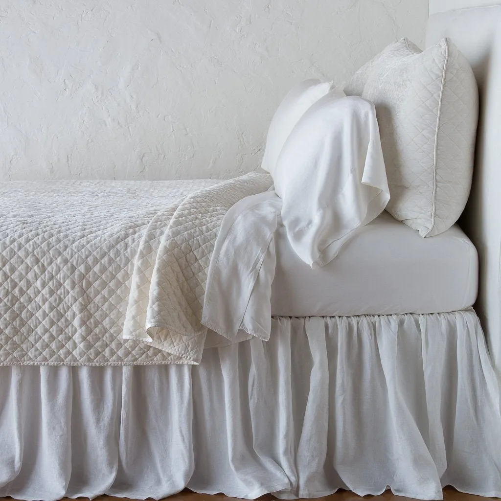 Silk Velvet Quilted Sham