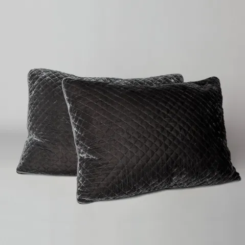 Silk Velvet Quilted Sham