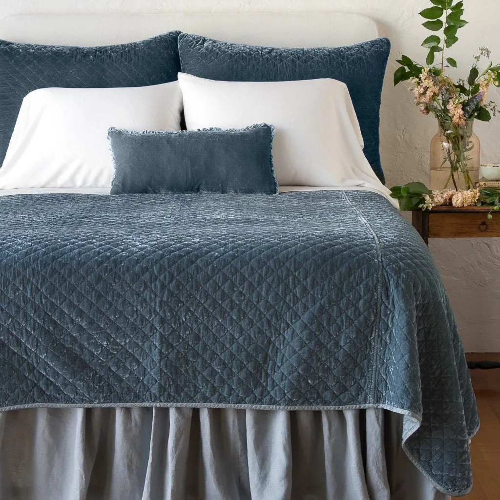 Silk Velvet Quilted Sham