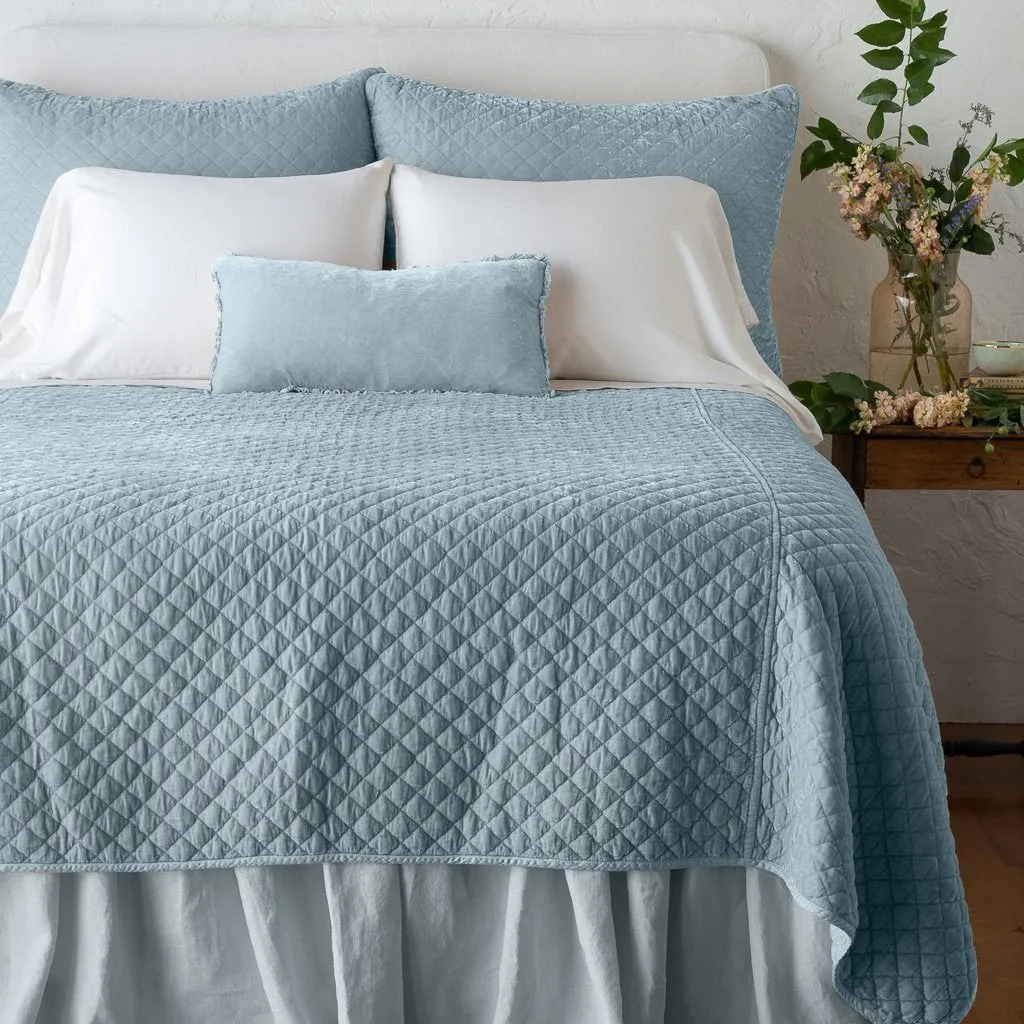 Silk Velvet Quilted Sham