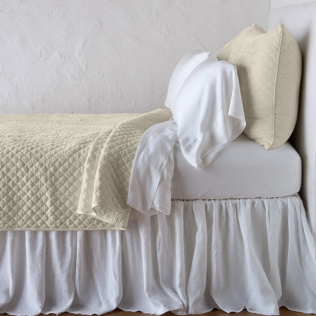 Silk Velvet Quilted Sham