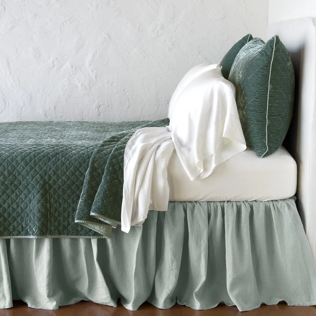 Silk Velvet Quilted Sham