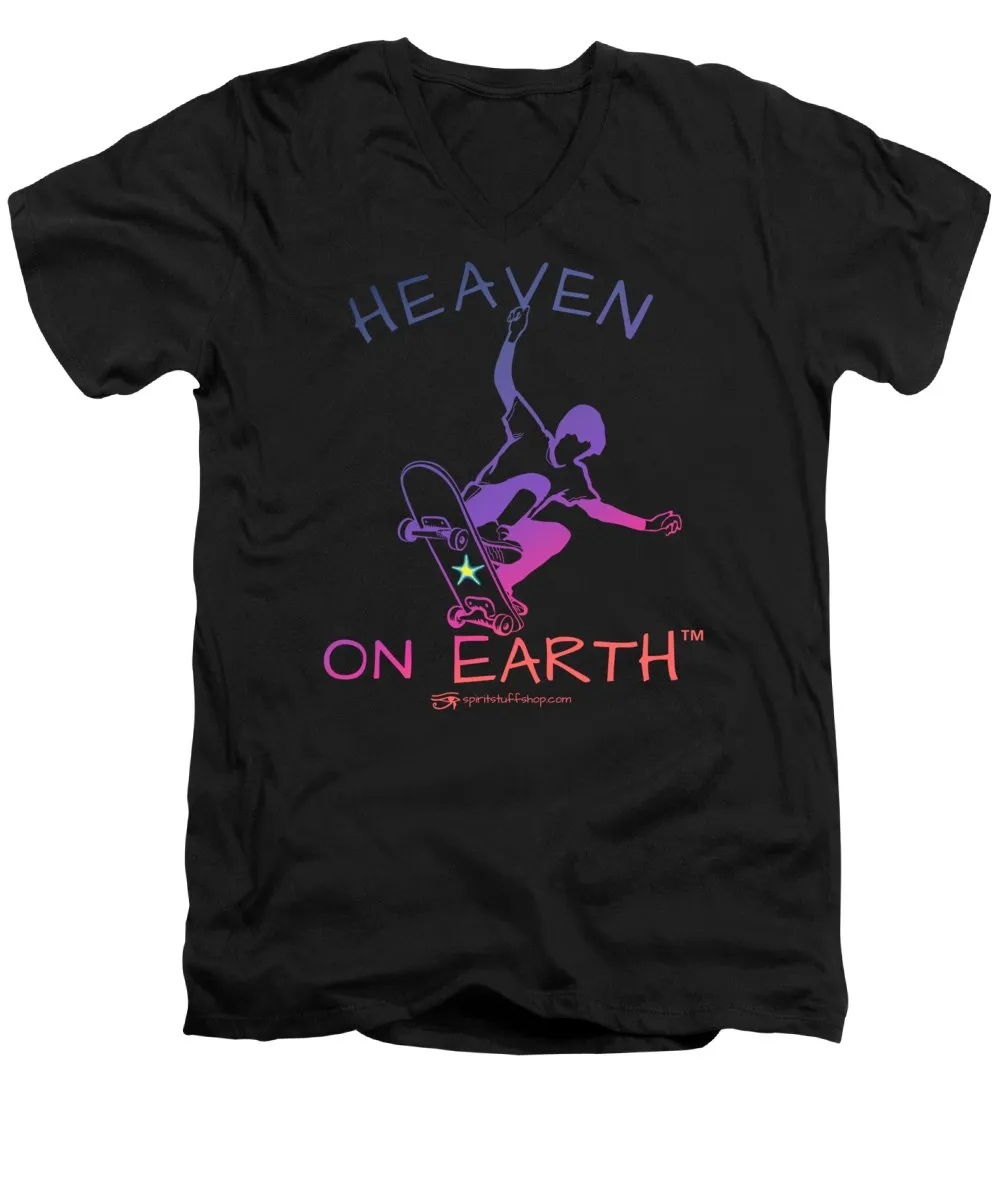 Skateboarding/skater - Men's V-Neck T-Shirt