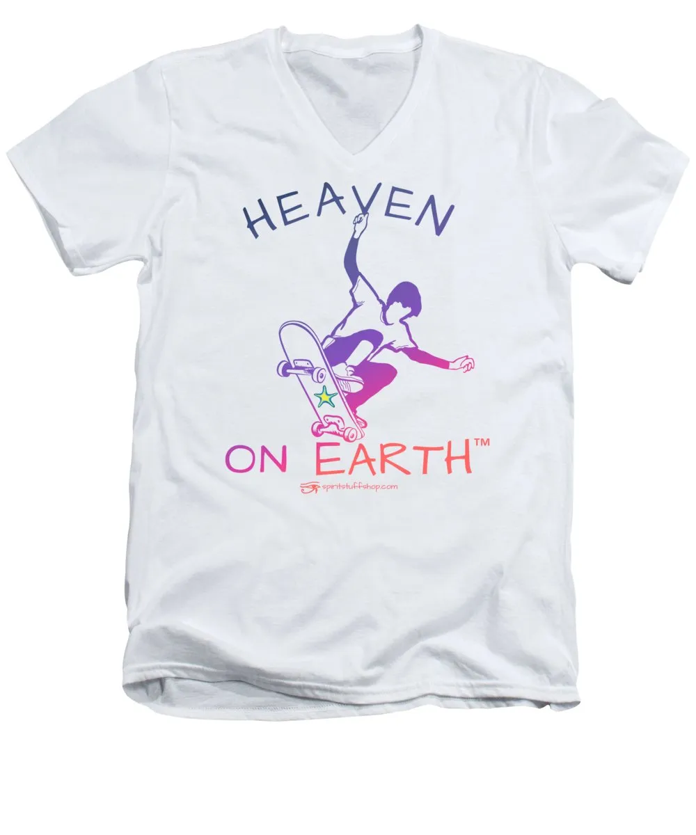 Skateboarding/skater - Men's V-Neck T-Shirt