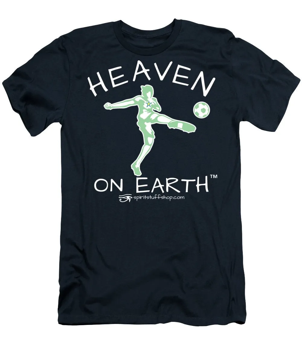 Soccer Heaven On Earth - Men's T-Shirt (Athletic Fit)
