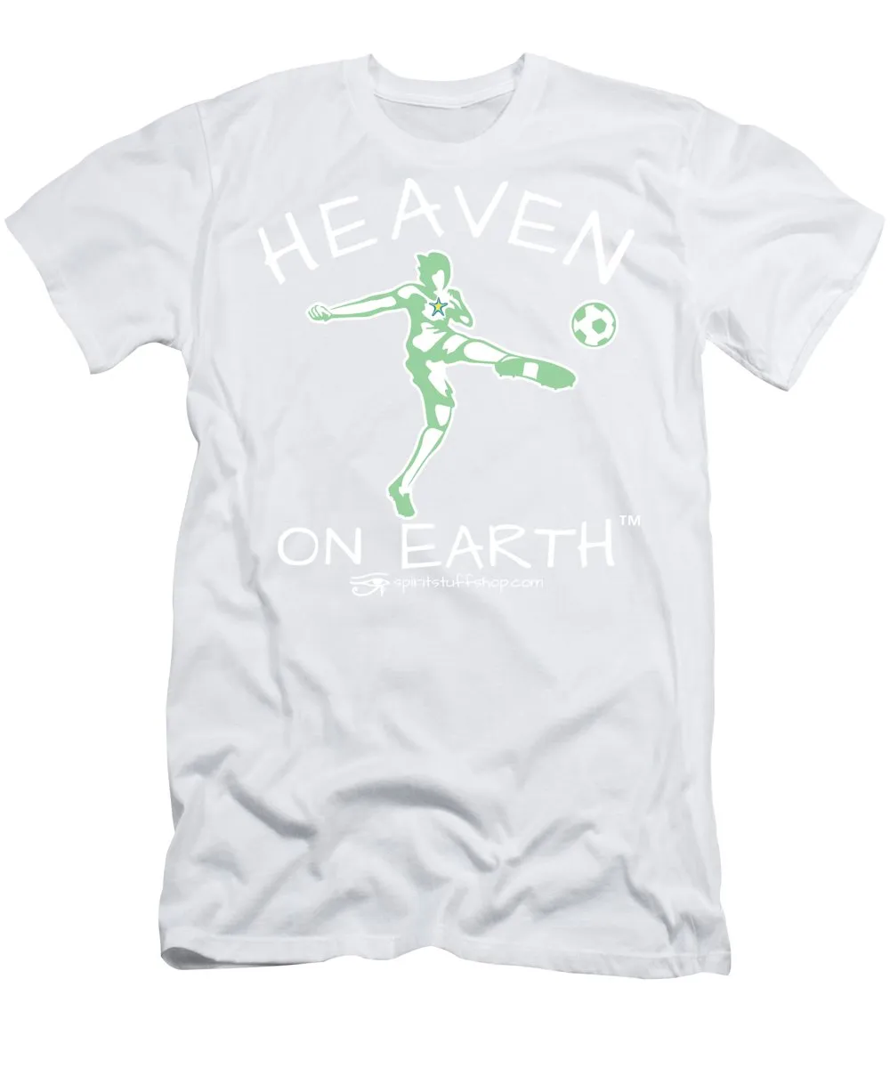 Soccer Heaven On Earth - Men's T-Shirt (Athletic Fit)