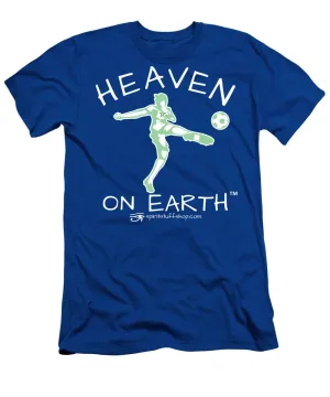 Soccer Heaven On Earth - Men's T-Shirt (Athletic Fit)