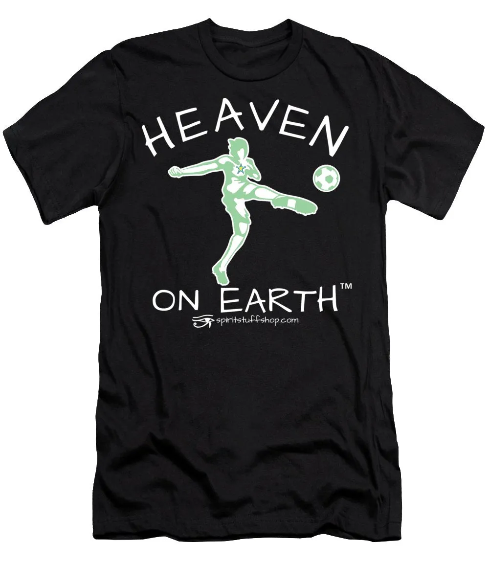 Soccer Heaven On Earth - Men's T-Shirt (Athletic Fit)