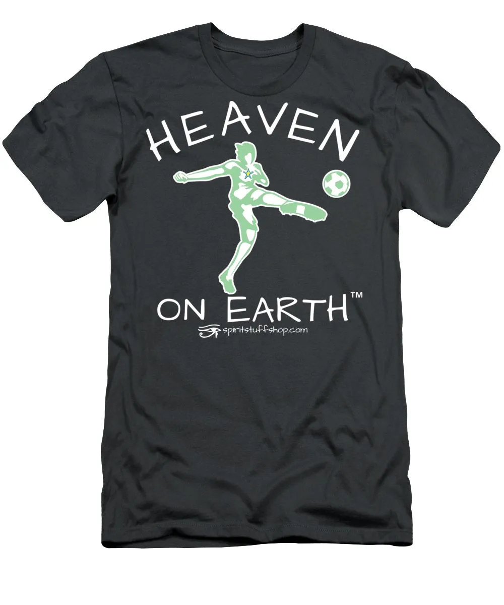 Soccer Heaven On Earth - Men's T-Shirt (Athletic Fit)