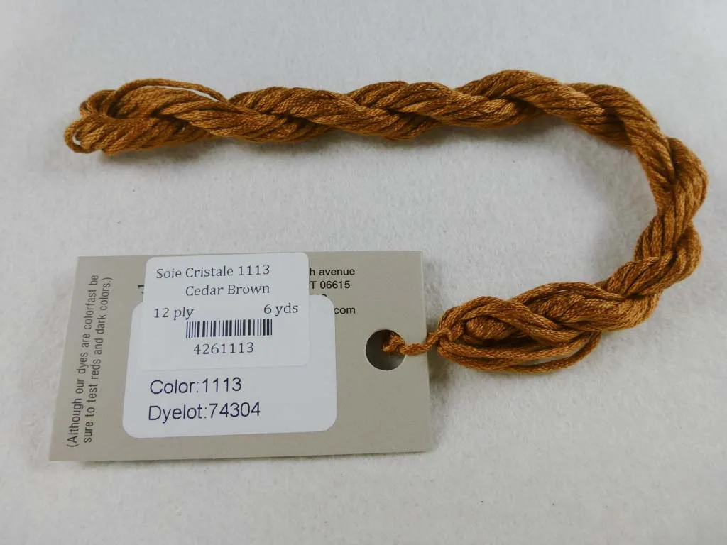 Soie Cristale 1113 Cedar Brown
