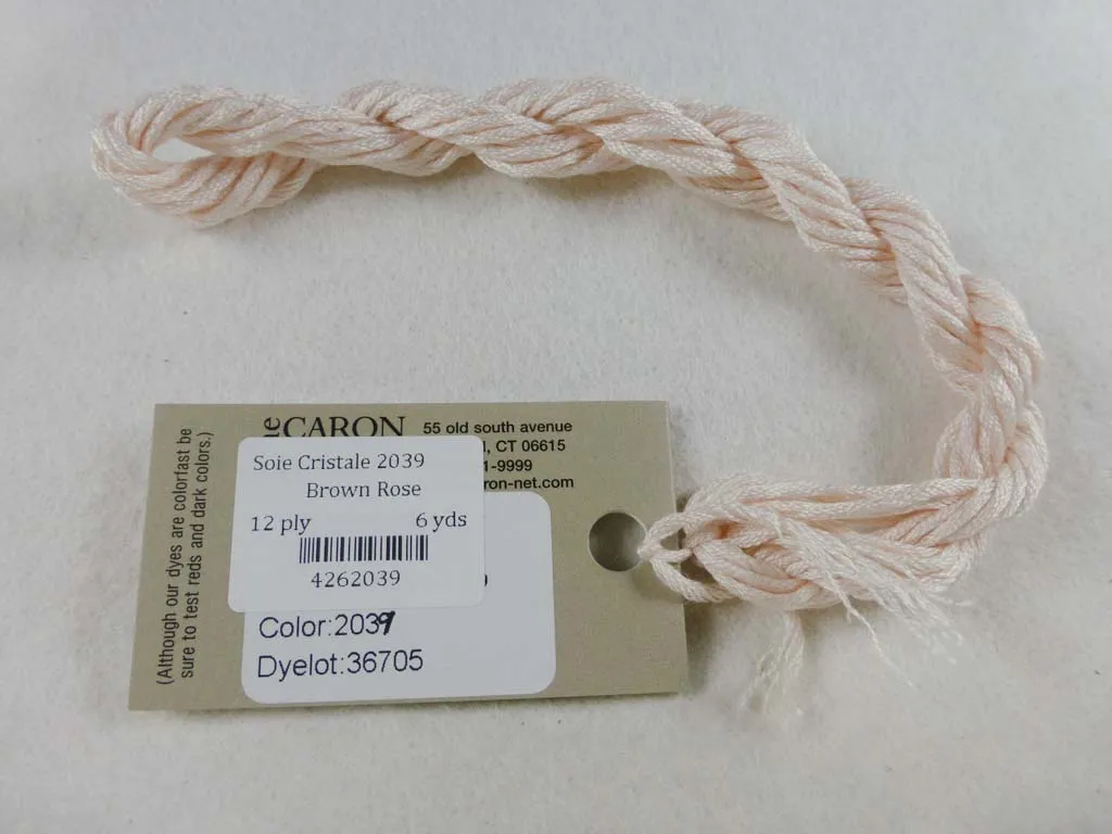Soie Cristale 2039 Brown Rose