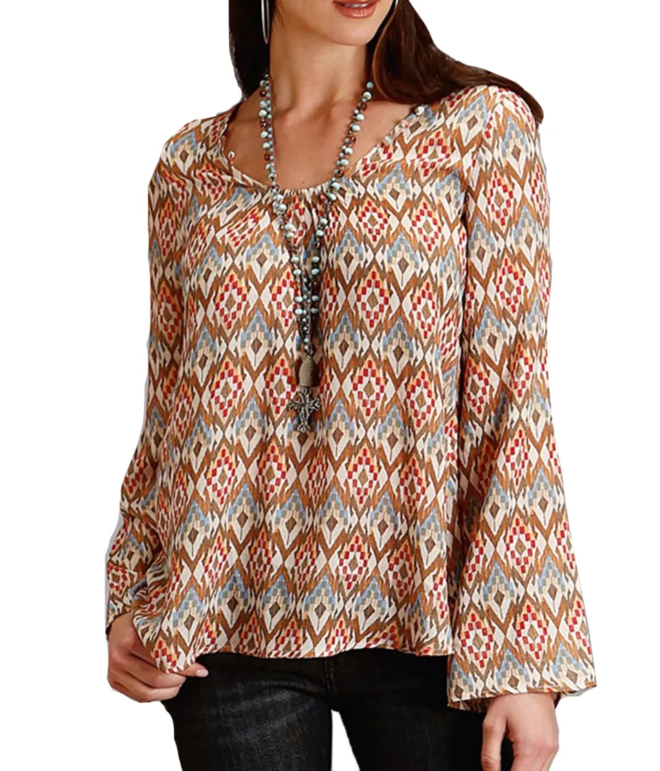 Stetson© Women's Herringbone L/S Tunic