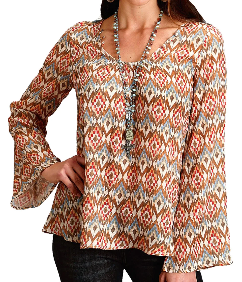 Stetson© Women's Herringbone L/S Tunic