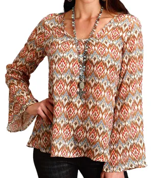 Stetson© Women's Herringbone L/S Tunic