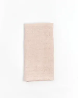 Stone Washed Linen Hemmed Dinner Napkins