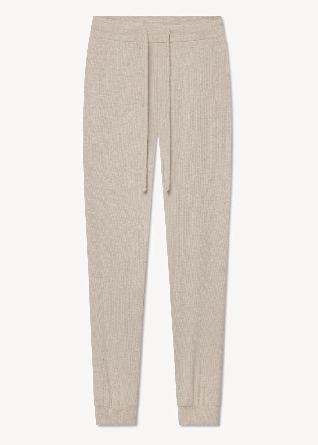 Éterne Drawstring Pant in Heather Oatmeal