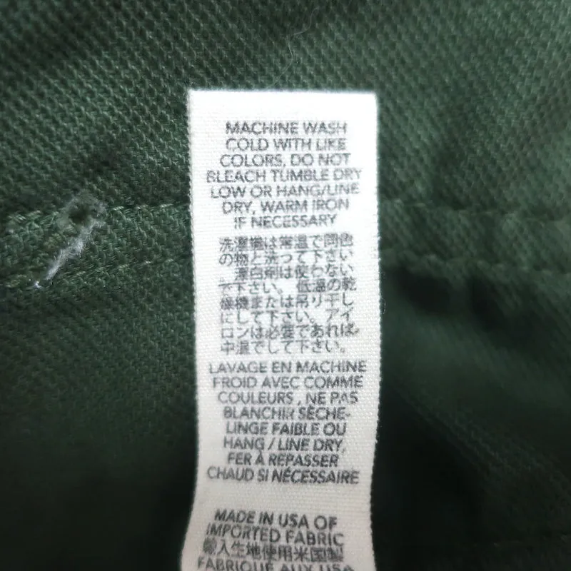 THE GREAT Frayed Army Jacket Dark Olive Size 1