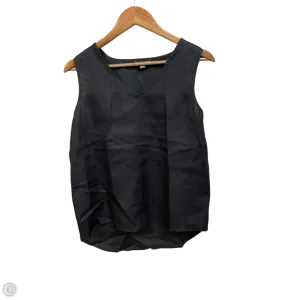 Top Sleeveless By Saks Fifth Avenue In Black, Size: M