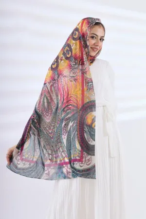 Tsaritsa Printed Chiffon Hijab