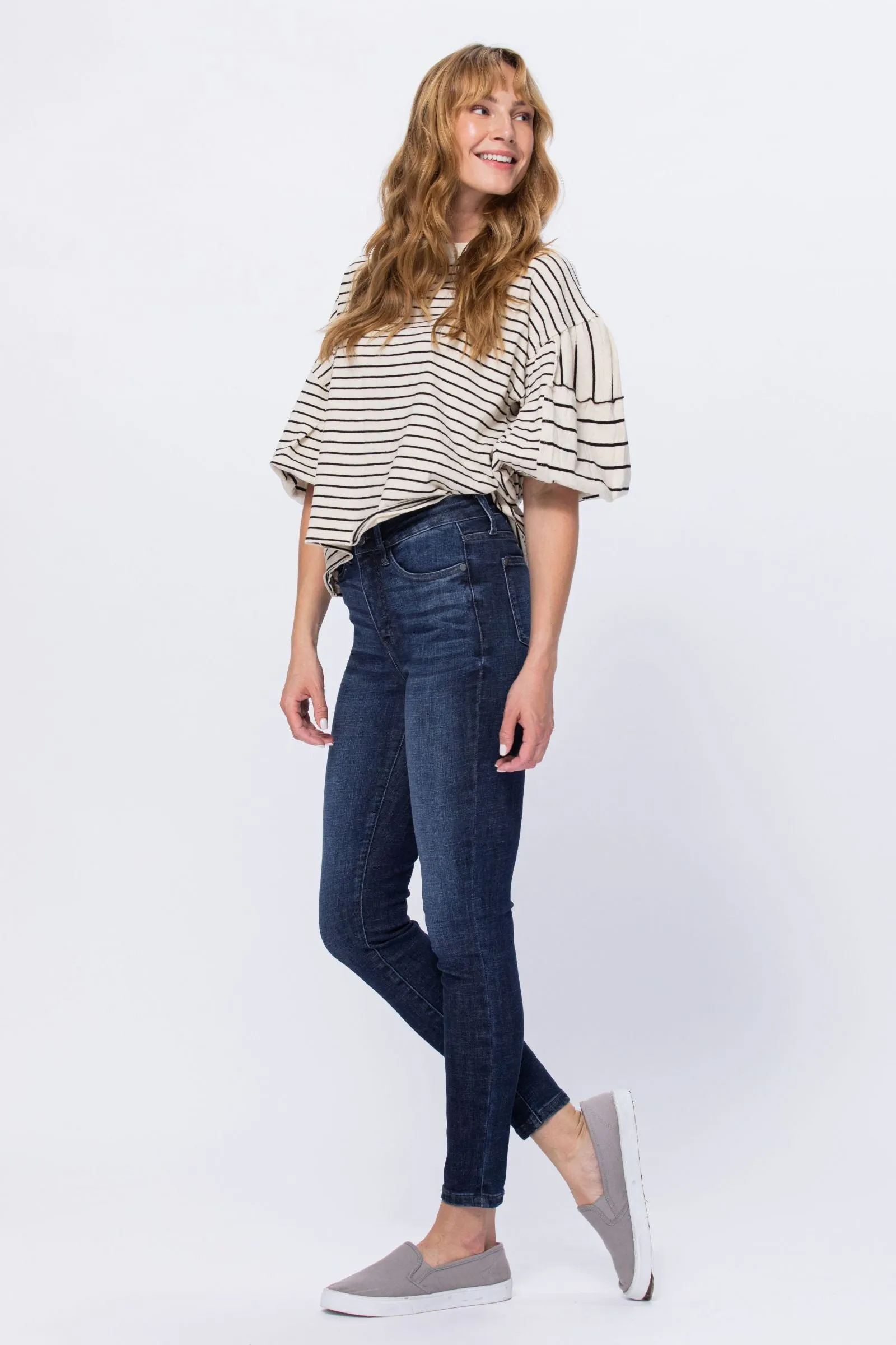 Tummy Control Dark Skinny Jean