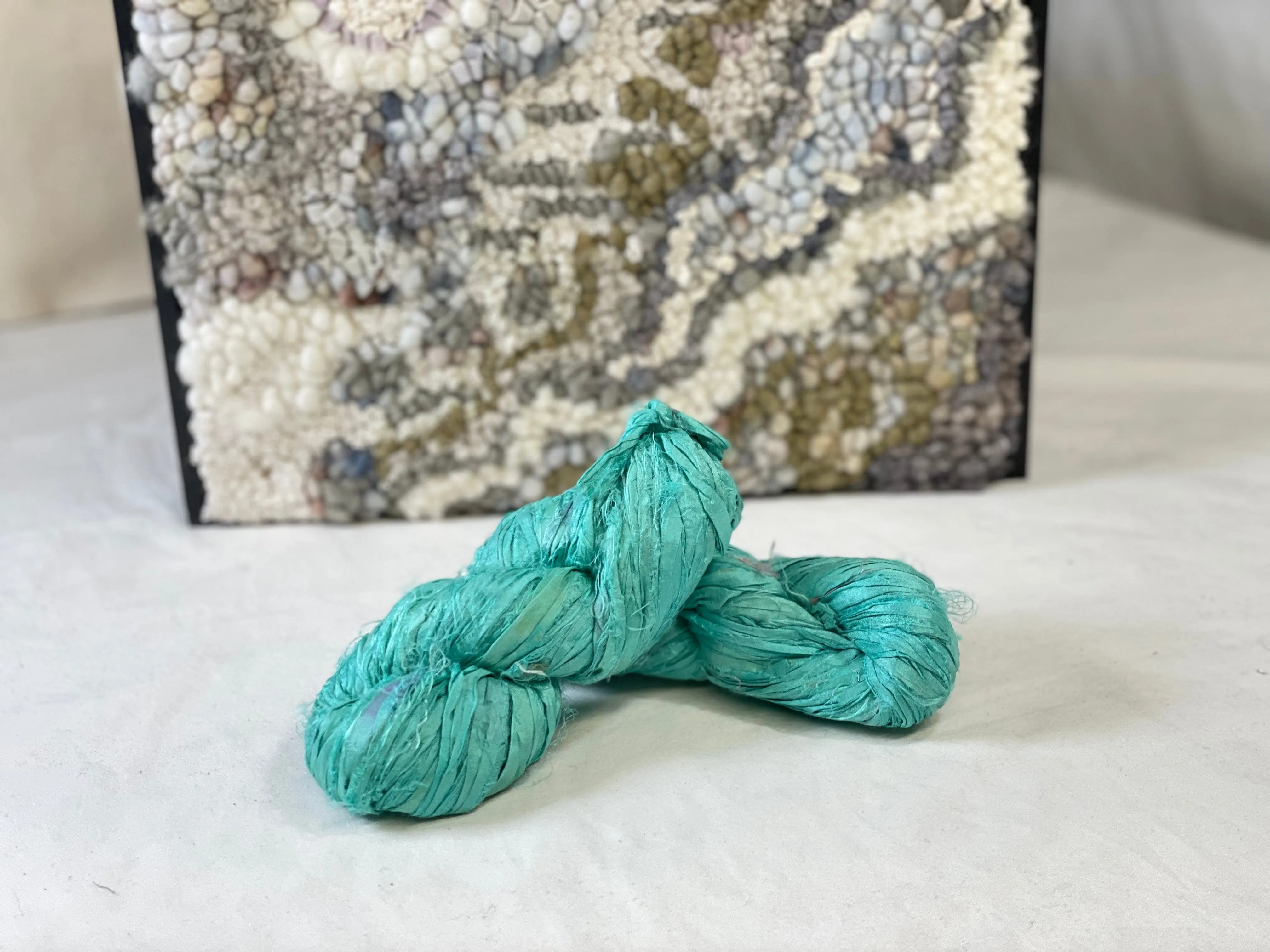 Turquoise Sea - Sari Silk Collection