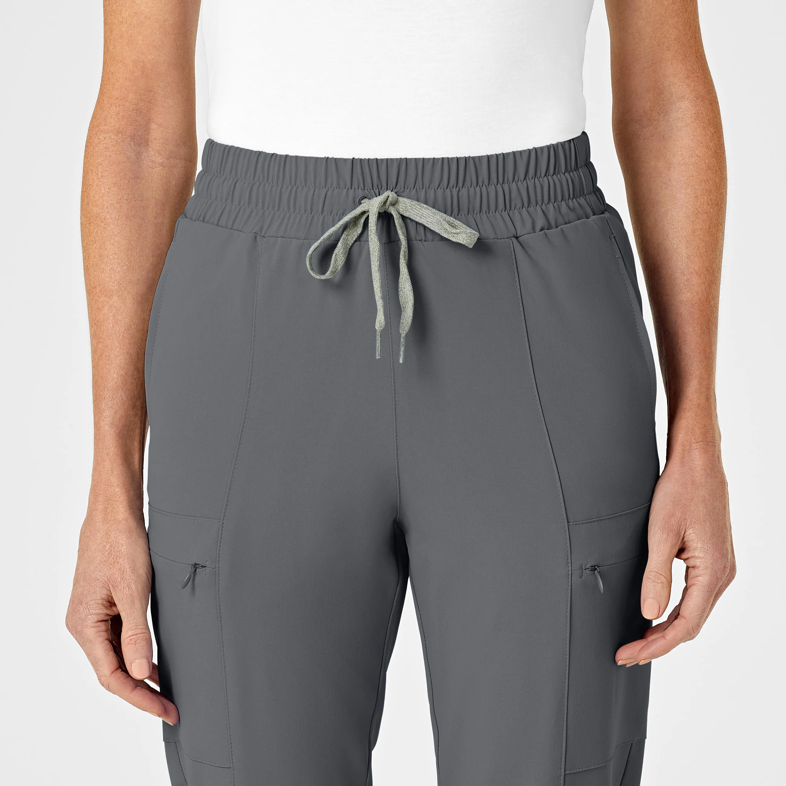 UMSL RENEW Women's High Waist Slim Leg Scrub Pant (Tall)
