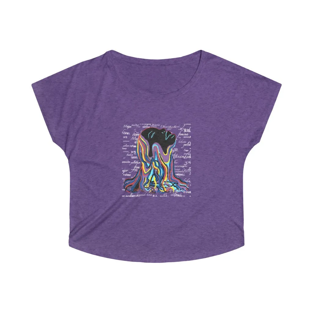 UNIVERSAL WOMAN - Women's Tri-Blend Dolman