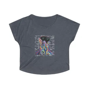 UNIVERSAL WOMAN - Women's Tri-Blend Dolman