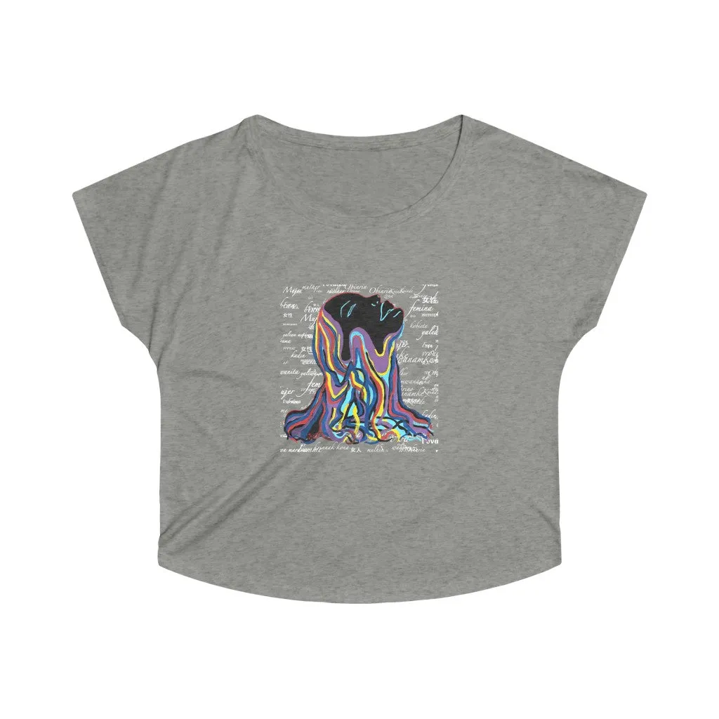UNIVERSAL WOMAN - Women's Tri-Blend Dolman