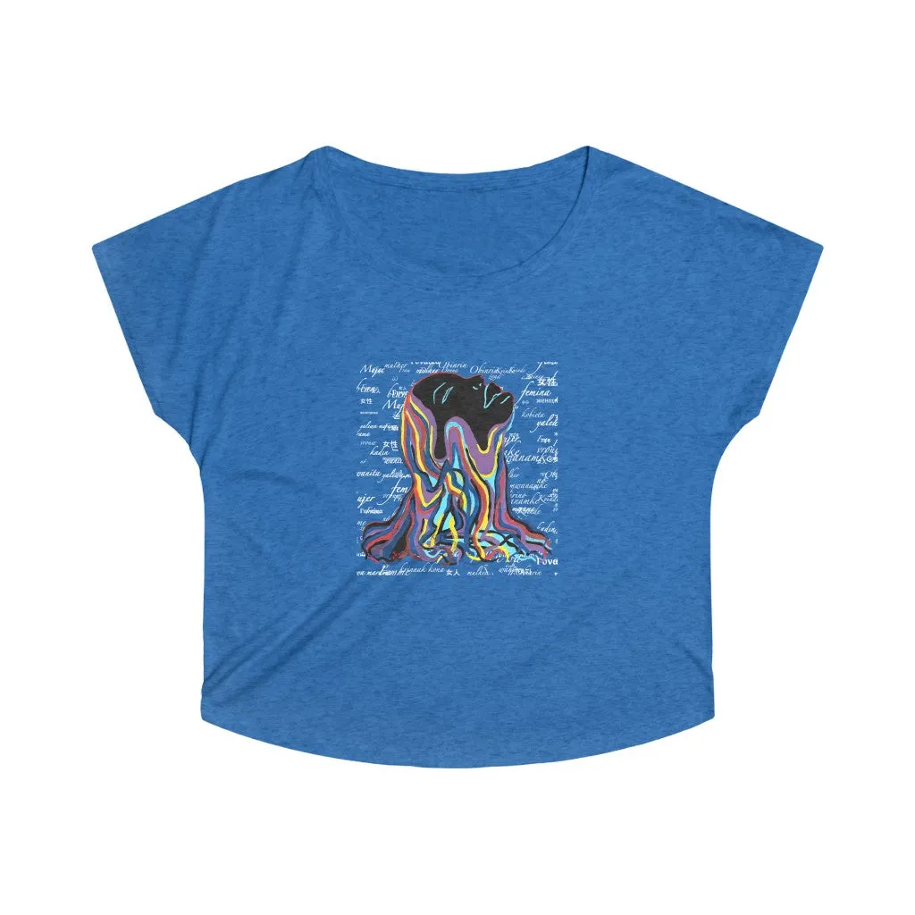 UNIVERSAL WOMAN - Women's Tri-Blend Dolman