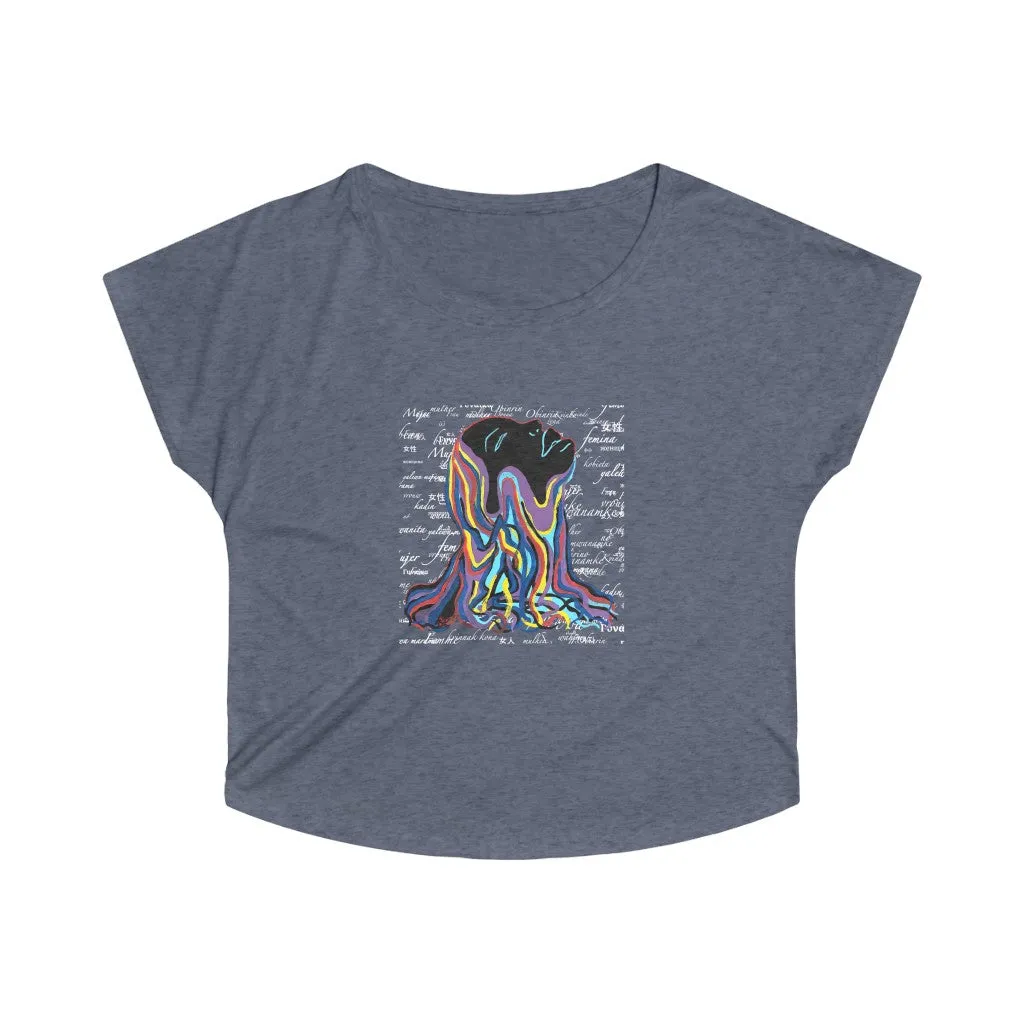 UNIVERSAL WOMAN - Women's Tri-Blend Dolman