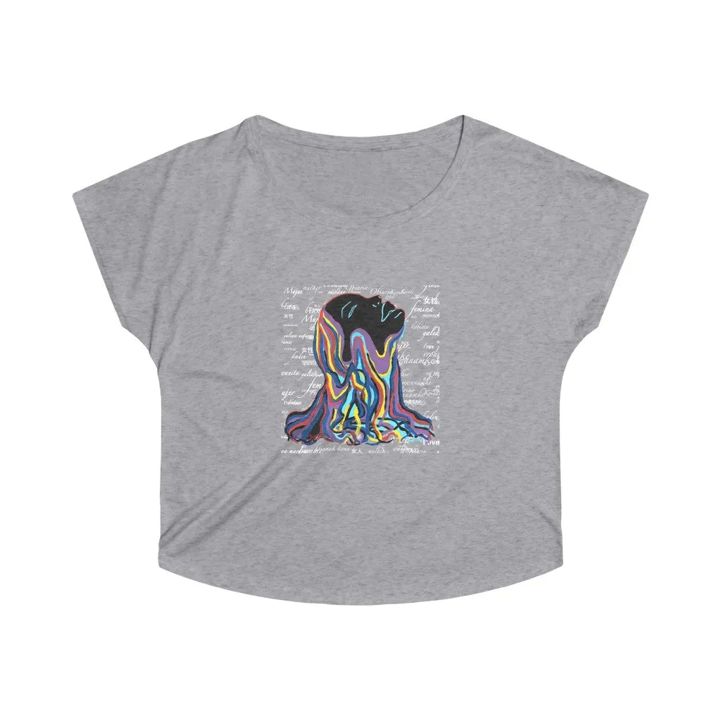 UNIVERSAL WOMAN - Women's Tri-Blend Dolman