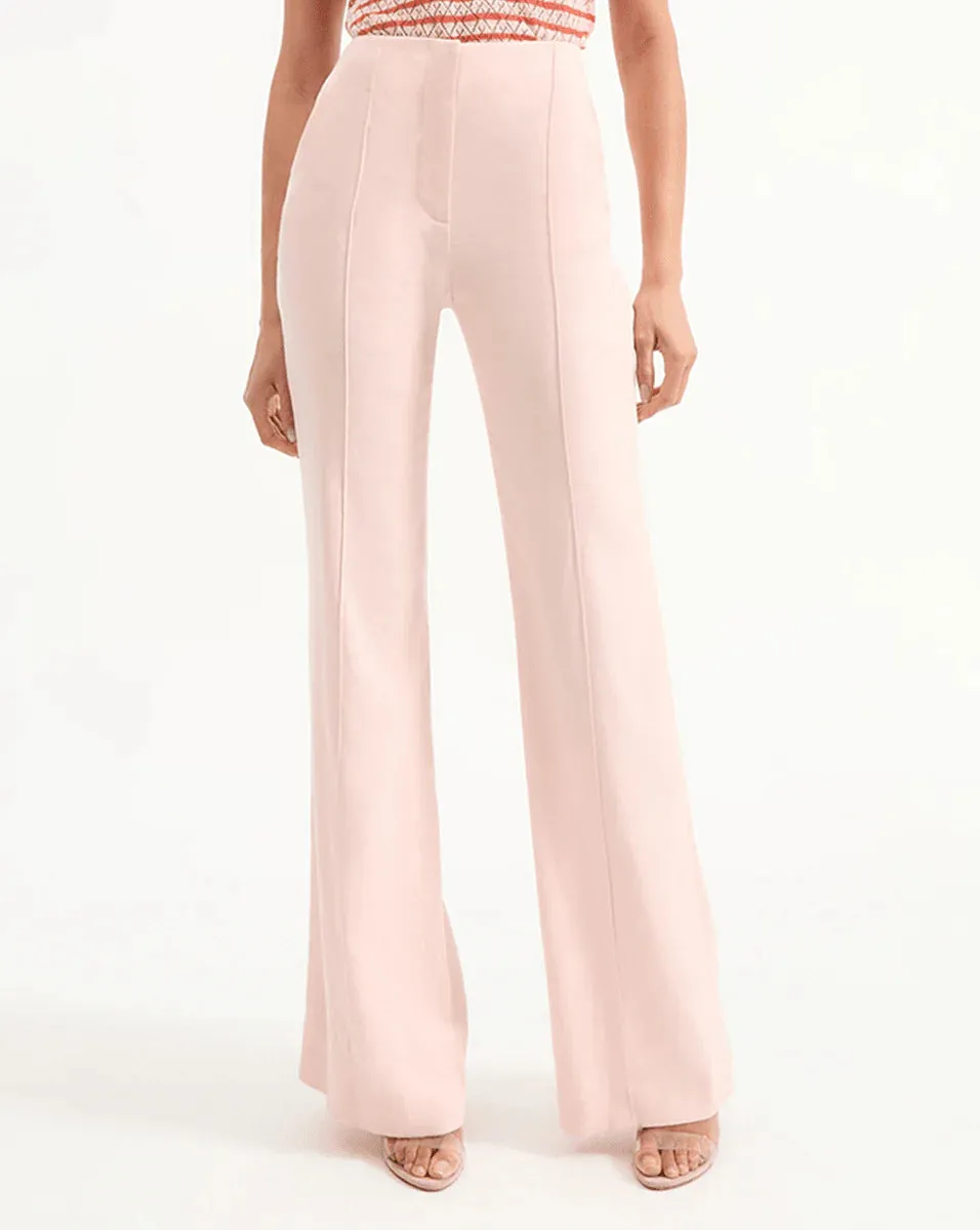 VERONICA BEARD Komi Wide Leg Linen Pant