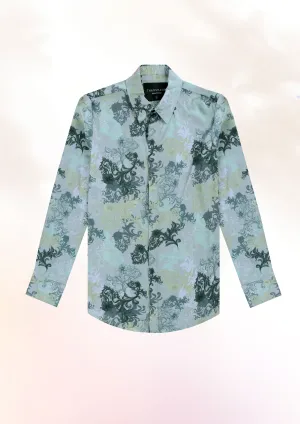 Vintage Baroque Long Sleeves Shirt