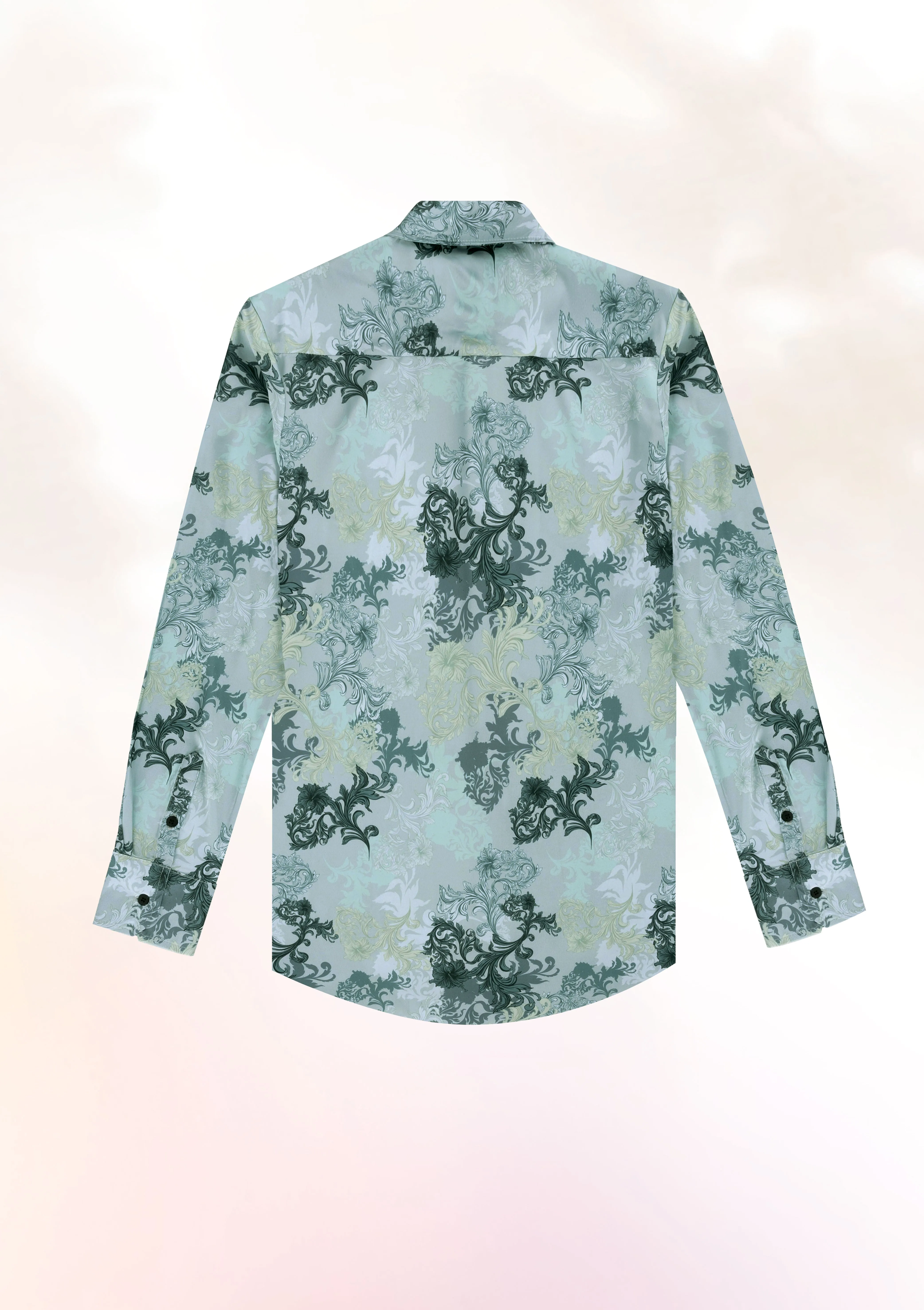 Vintage Baroque Long Sleeves Shirt