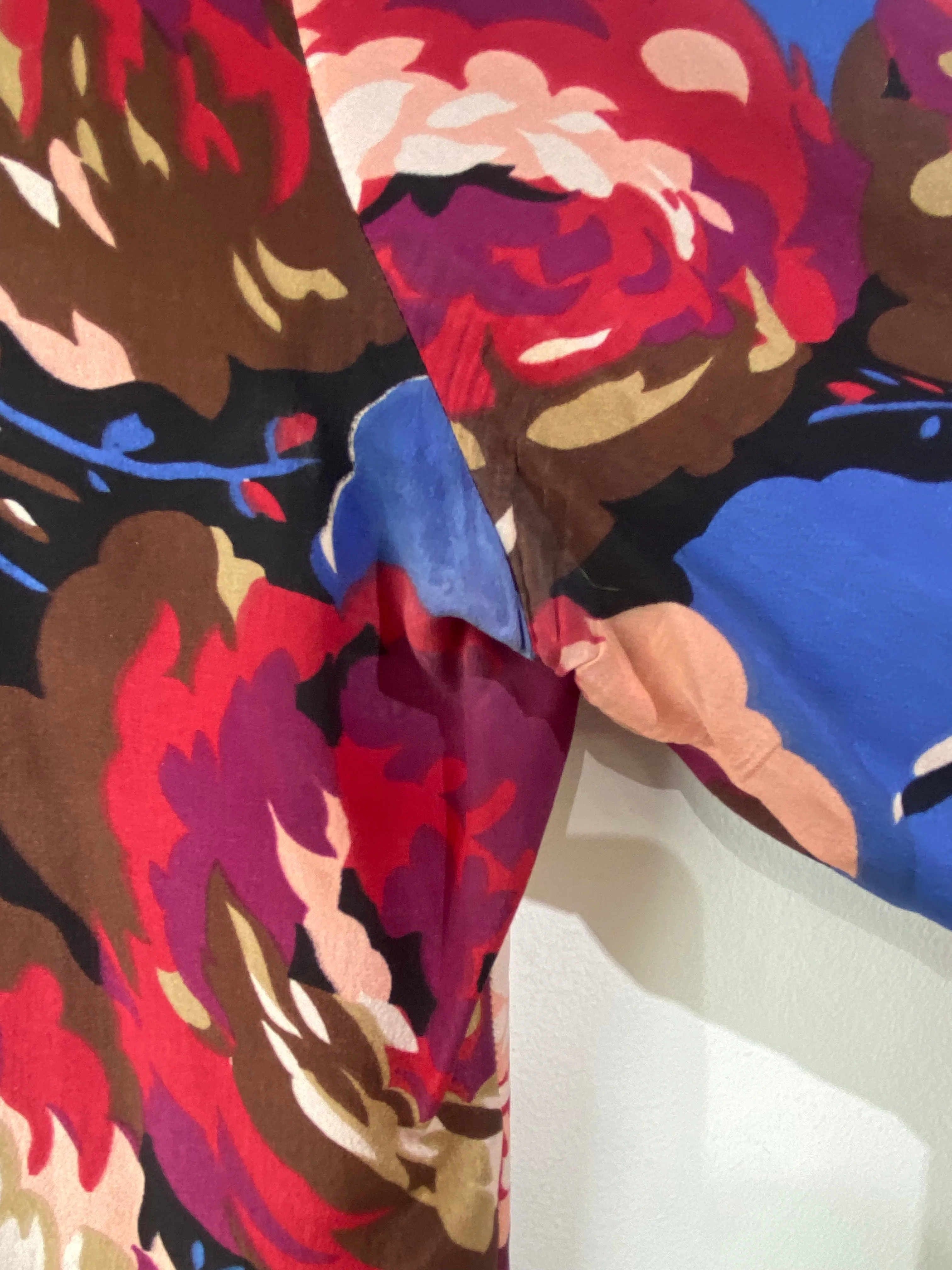 Vintage Cacharel Floral Silk Blouse