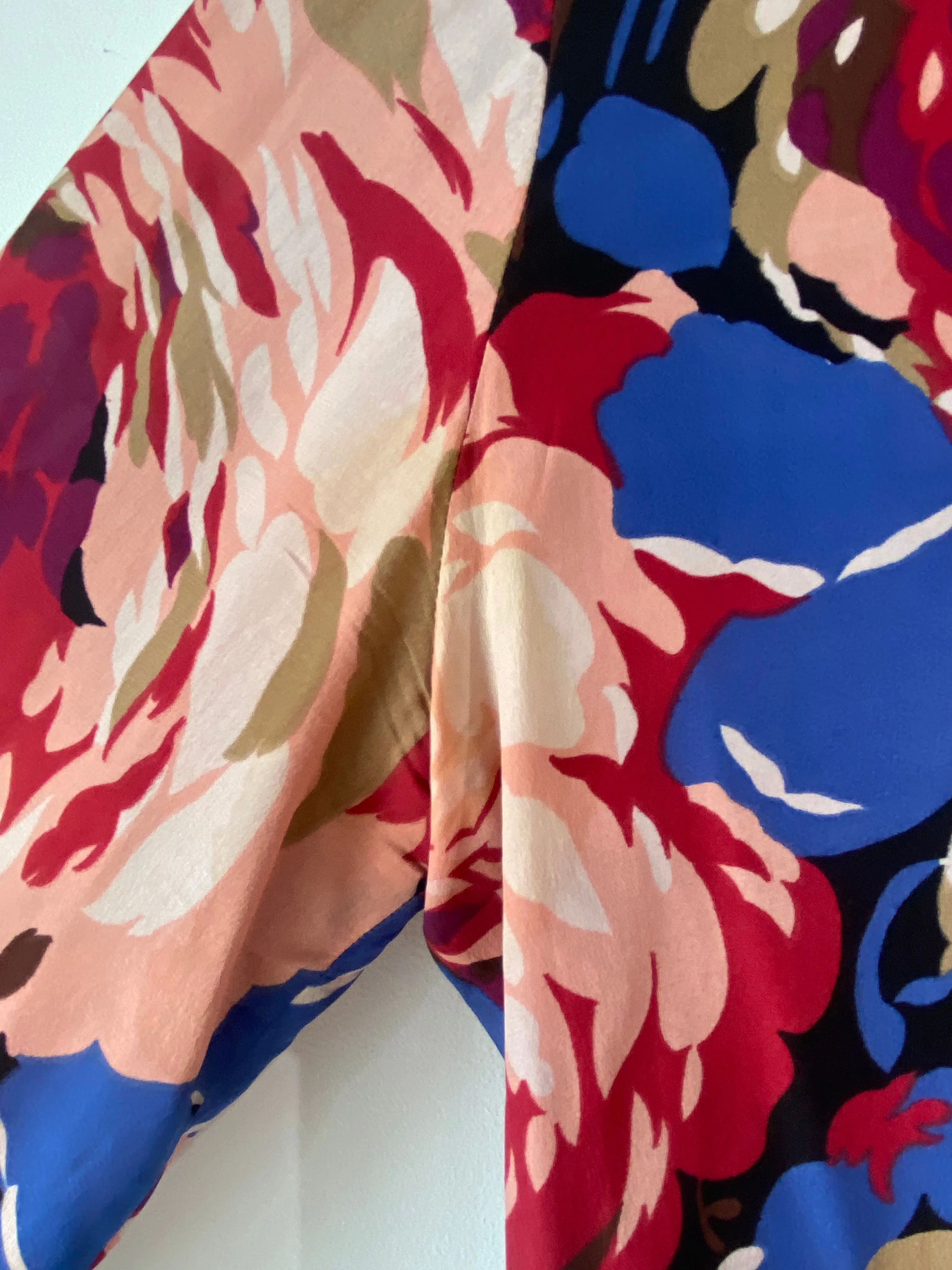 Vintage Cacharel Floral Silk Blouse
