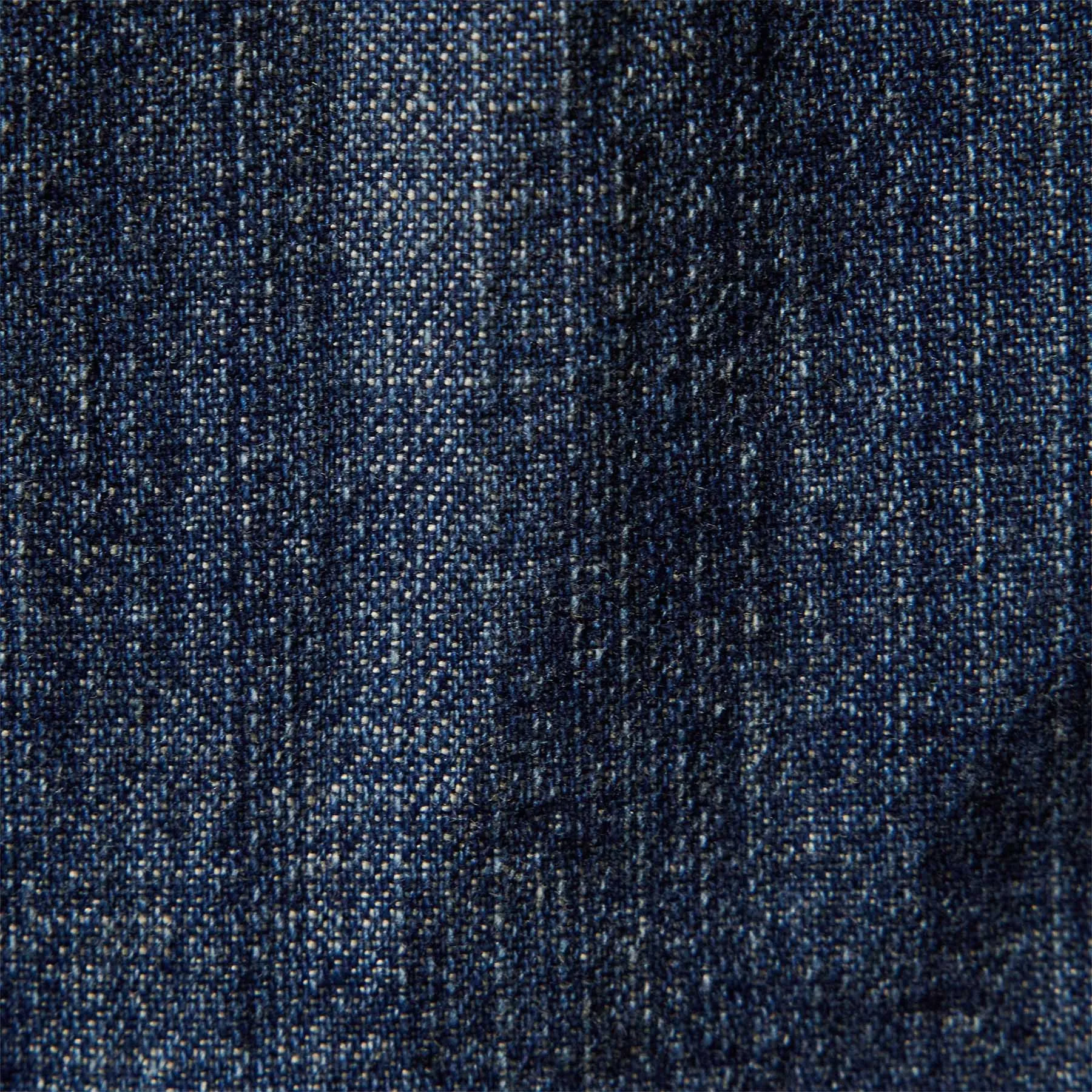 Washed Denim Cargo Pant - Medium Wash