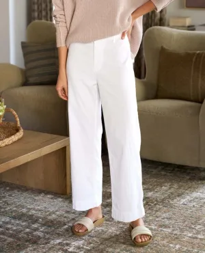 Wexford Trouser White Linen