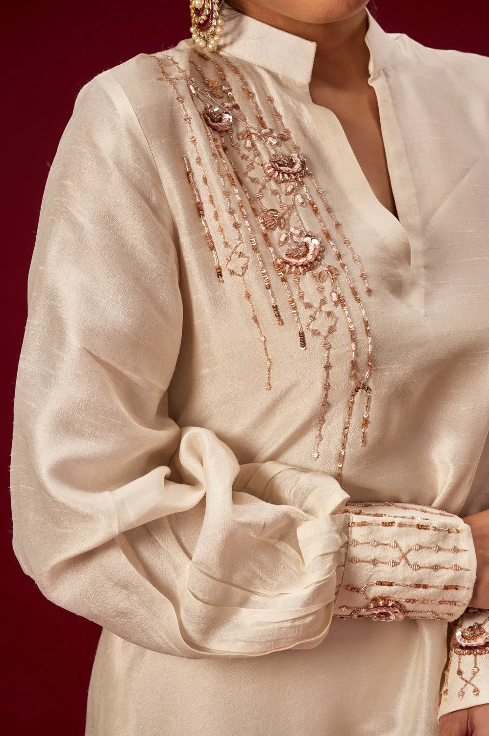White Oversized Kurta