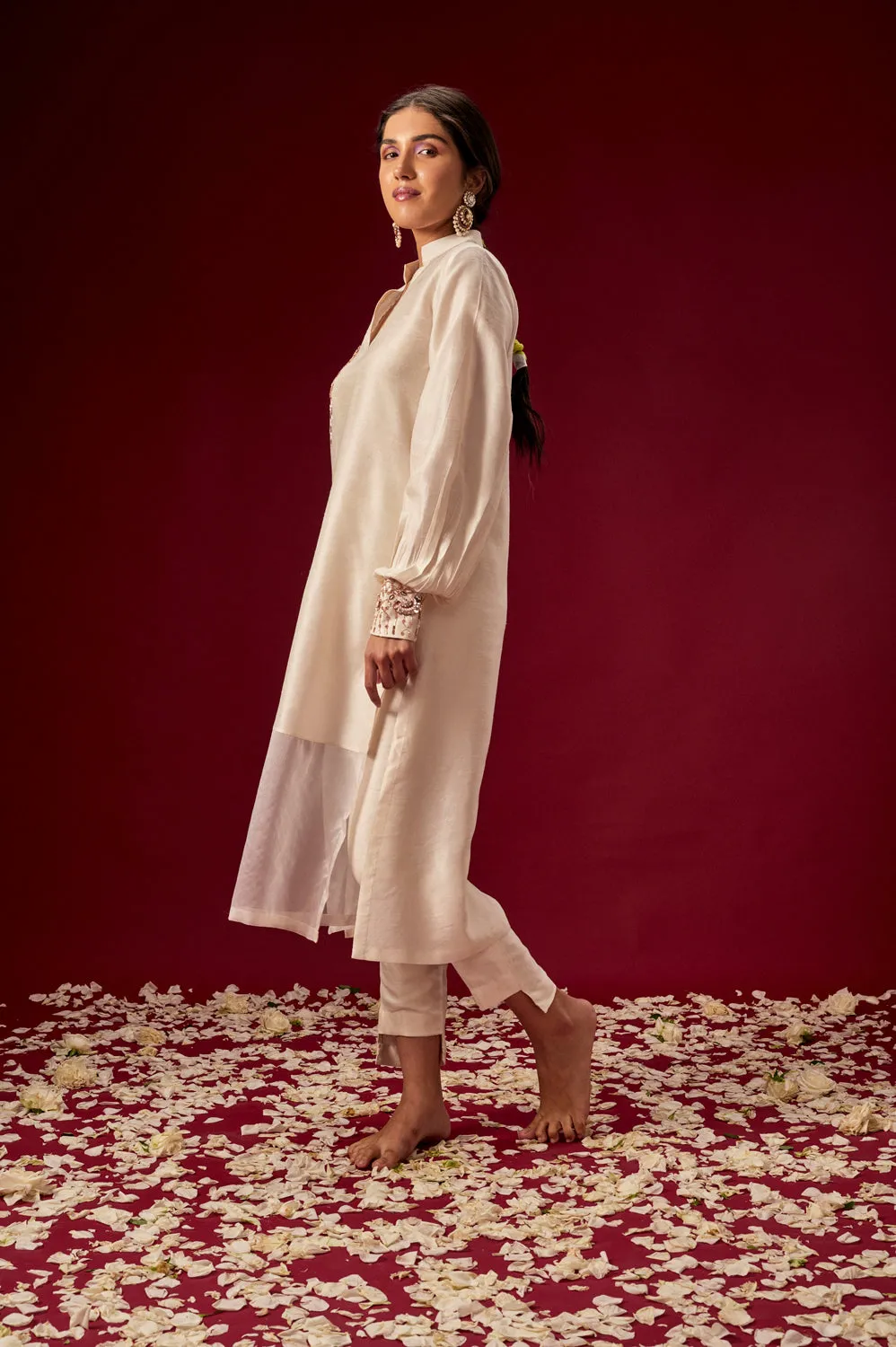 White Oversized Kurta