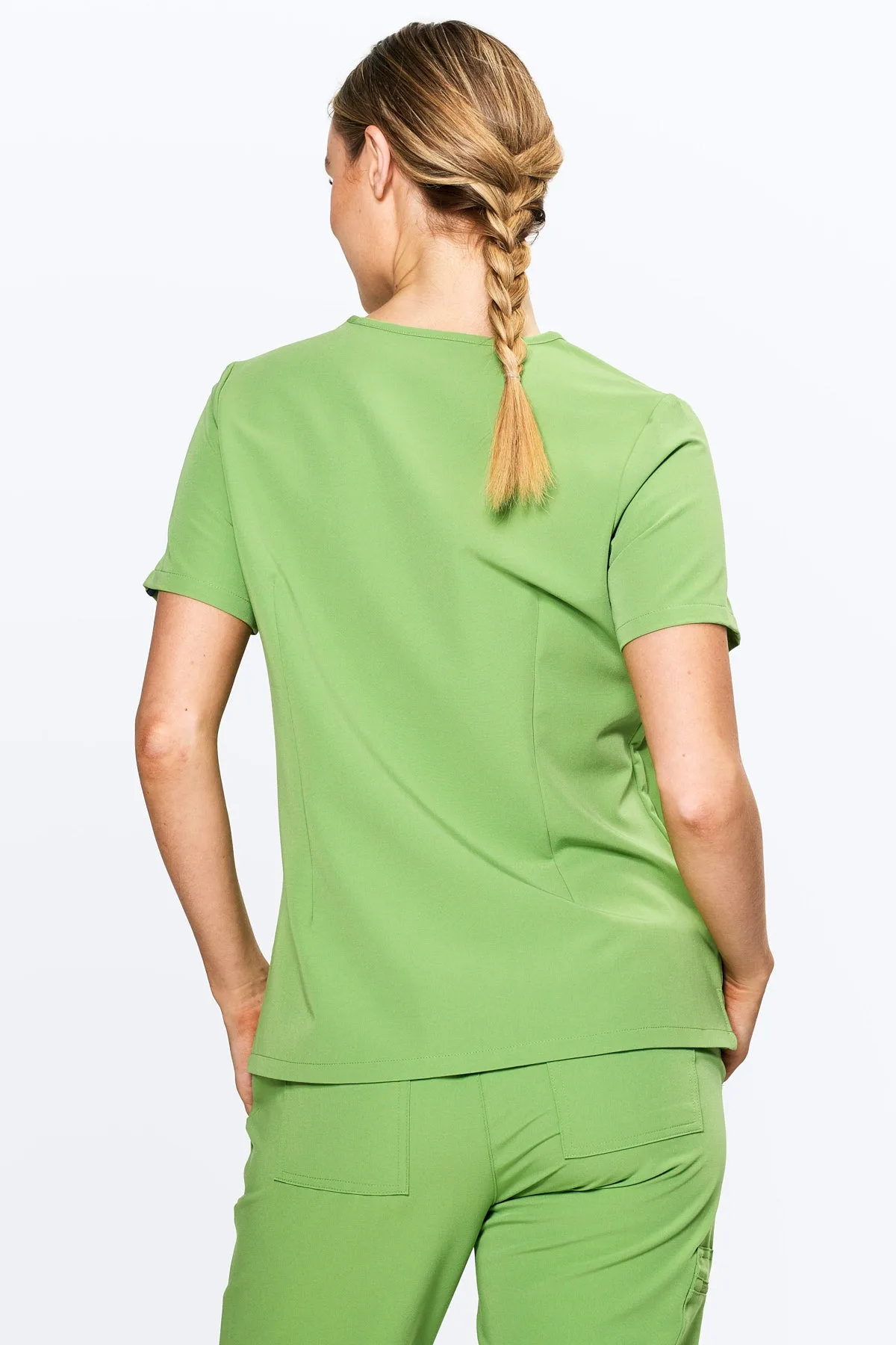 Women's 3-Pocket Scrub Top