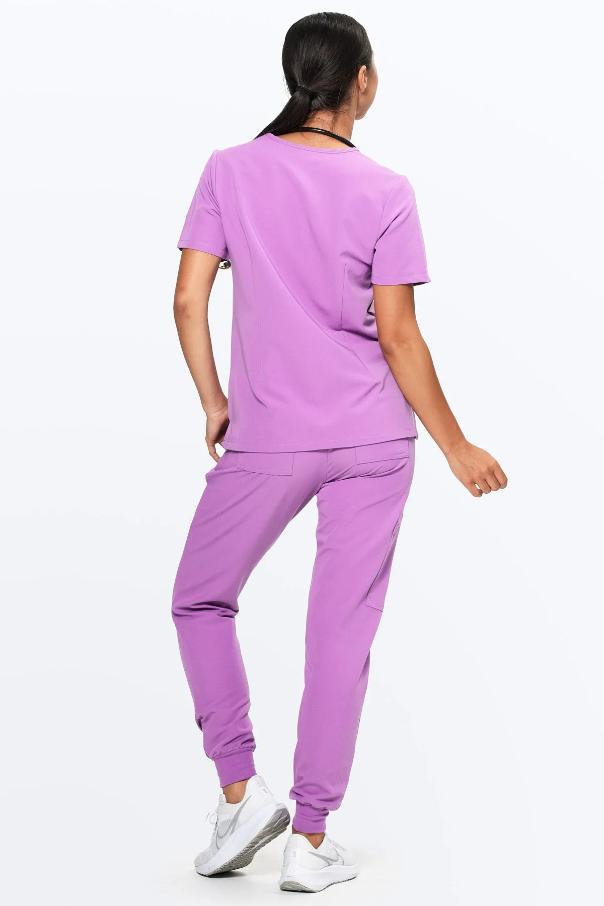 Women's 3-Pocket Scrub Top
