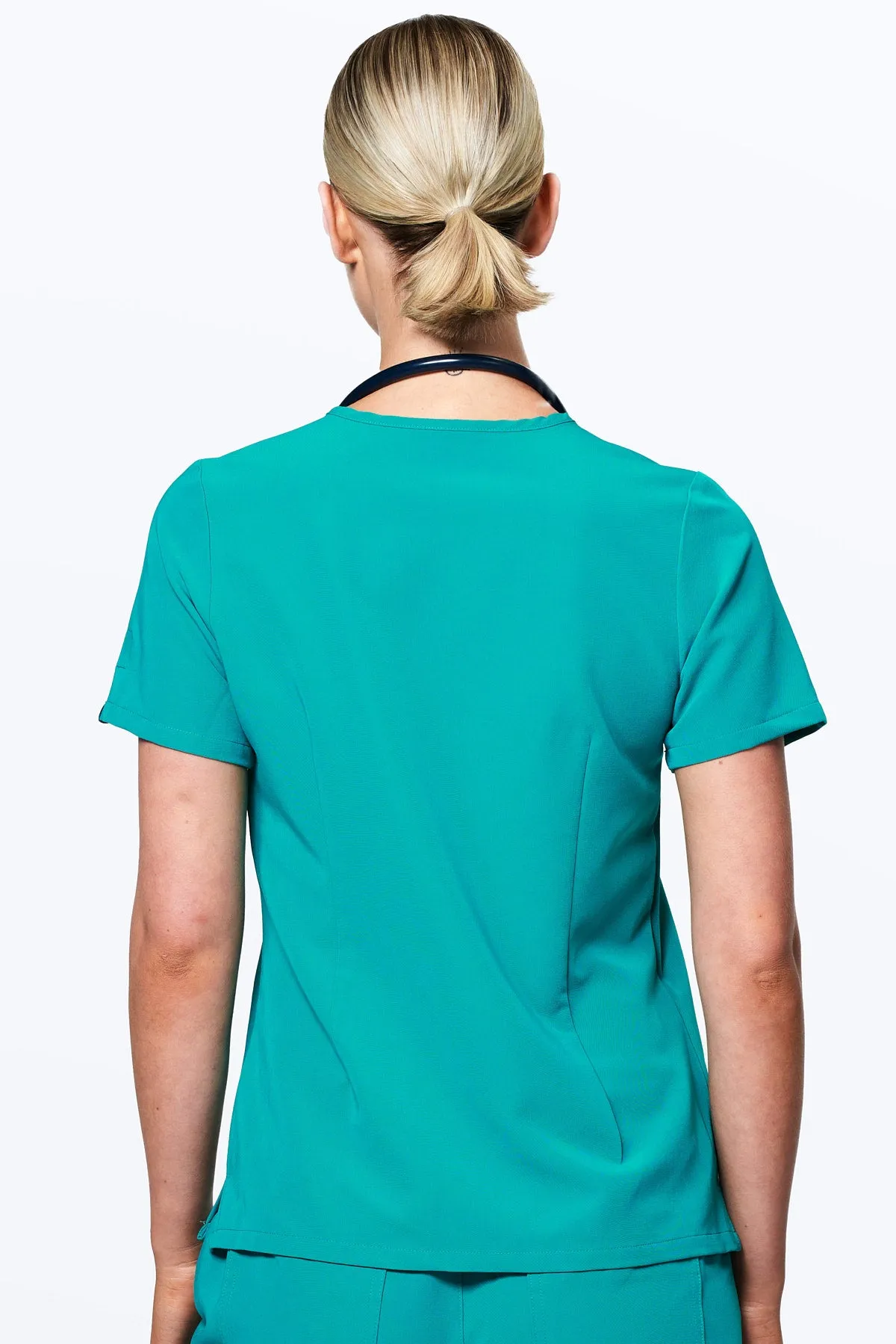 Women's 3-Pocket Scrub Top