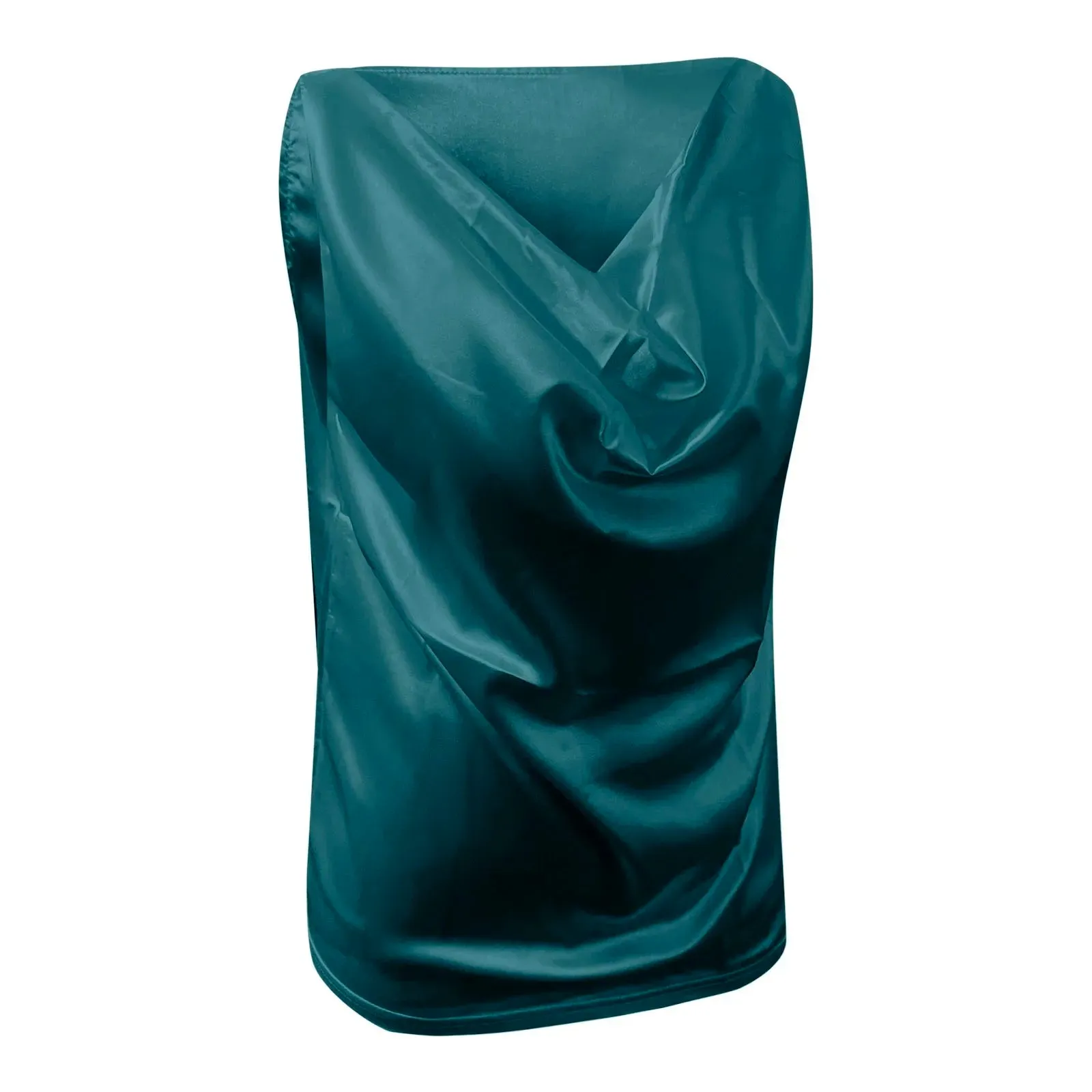 Women's Casual Satin Vest Ladies V Neck Temperament Sleeveless Suspender Camisole Summer Loose Street Stylish Camisole Tops
