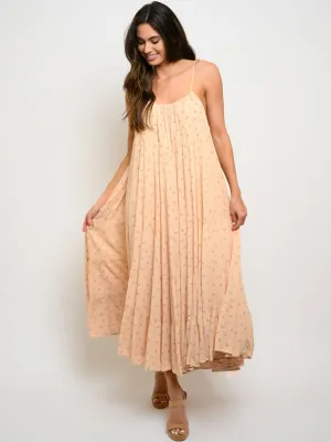 WOMEN'S FLORAL LOOSE FIT MAXI DRESS