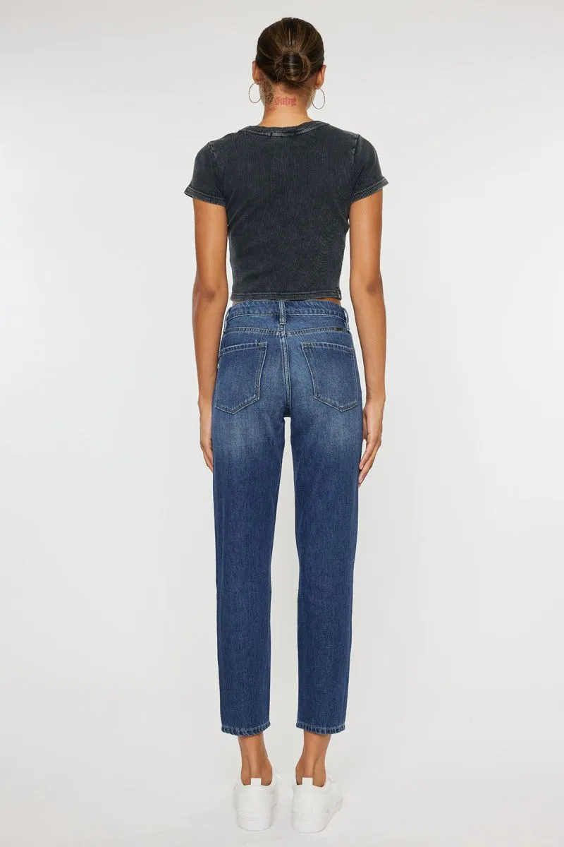 Women's Kancan HIGH RISE MOM FIT
