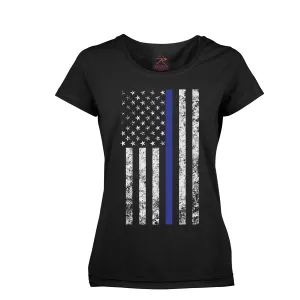 Women's Thin Blue Line Longer T-Shirt