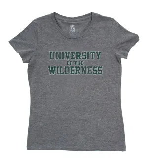 Women's University of the Wilderness Eco 50/50 Blend T-Shirt