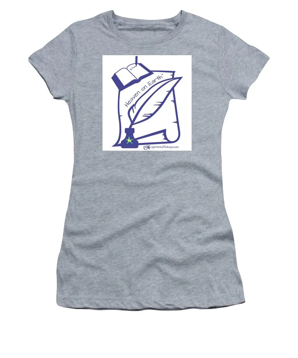 Writer Heaven On Earth - Women's T-Shirt